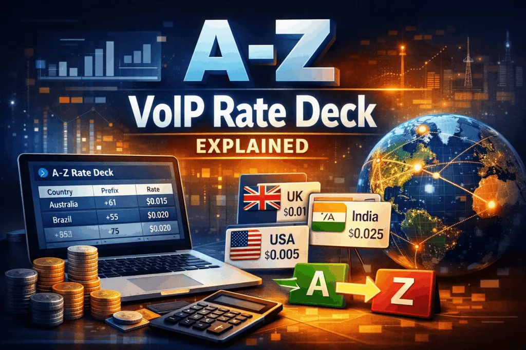 A-Z VoIP Rate Deck Explained | How to Read Wholesale Rates