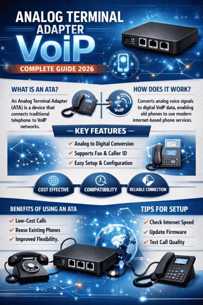 Analog Terminal Adapter VoIP 2026