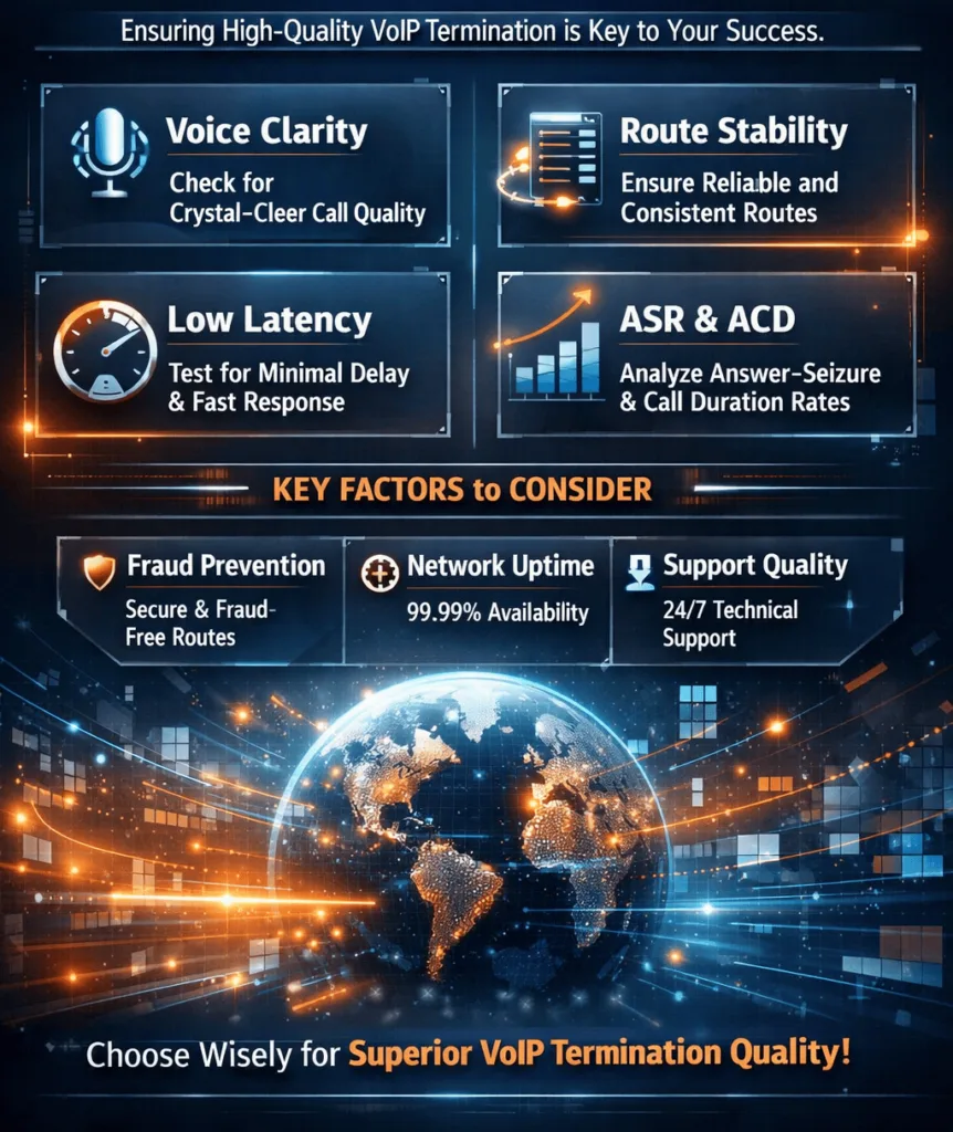 VoIP Termination Quality