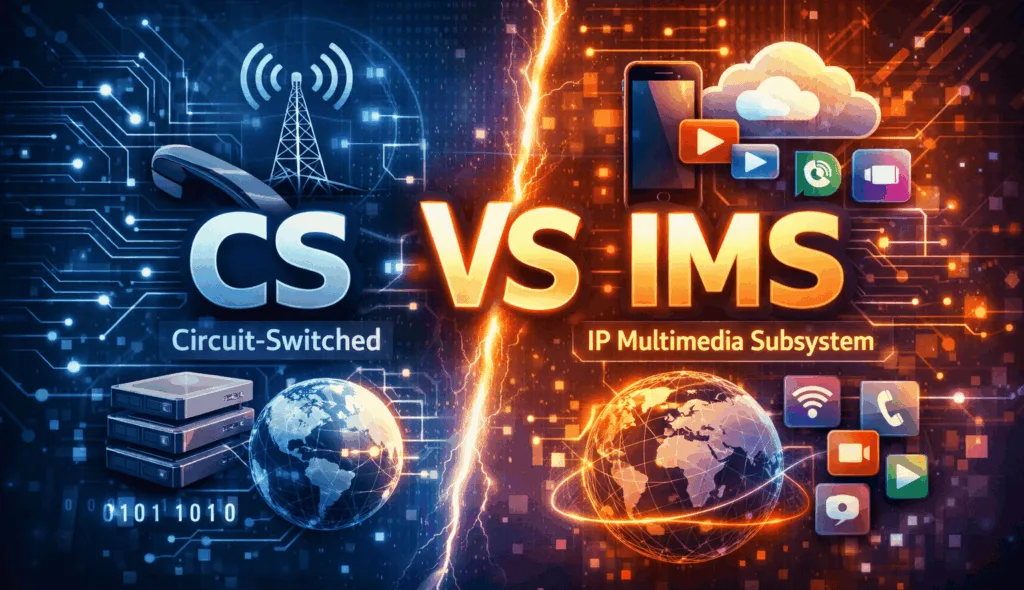 What is the difference between CS and IMS?