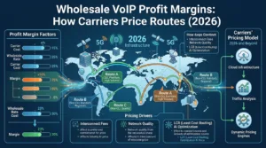 Wholesale VoIP Profit Margins: How Carriers Price Routes (2026) 1 Wholesale VoIP Profit Margins